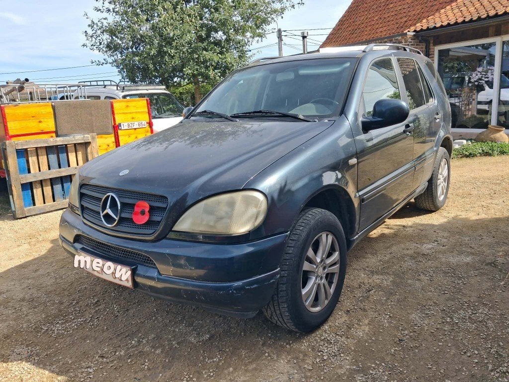Mercedes ML320 GPL/essence, Autos, Achat, 2 places, 6 cylindres, Electronic Stability Program (ESP)