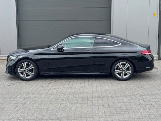 Mercedes-Benz C200 coupe pano dak, Autos, Mercedes-Benz, Achat, Entreprise, Noir, 2 portes