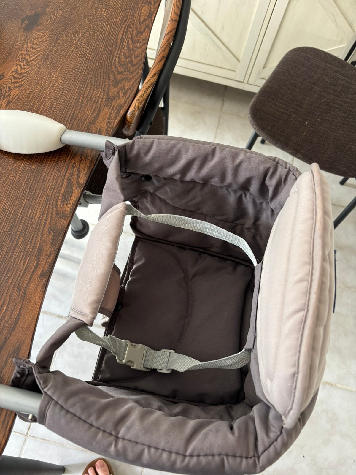 Rehausseur et siege bebe chicco avec son sac, Ophalen, Zo goed als nieuw