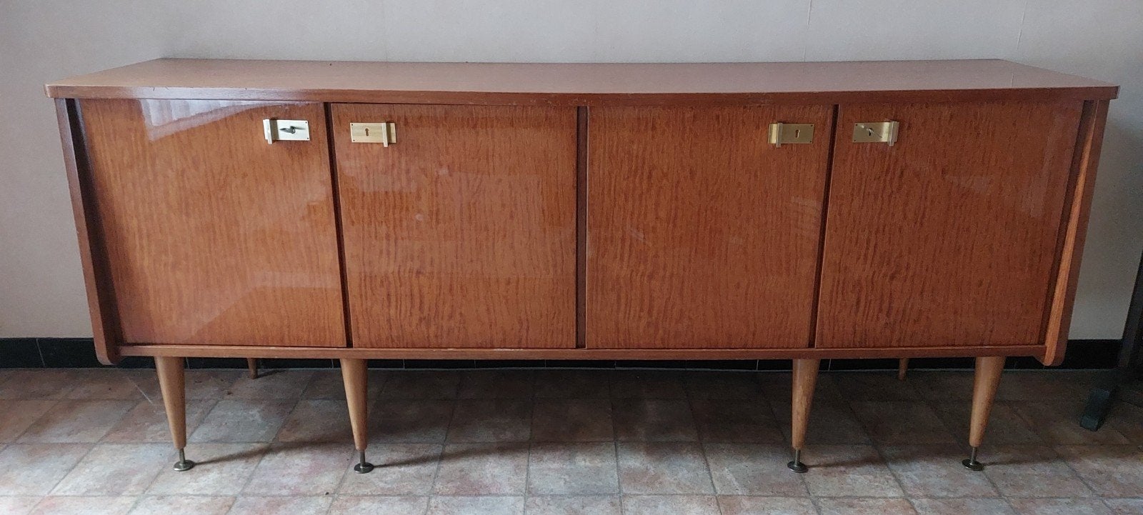 Retro dressoir, Ophalen, Met lade(s)