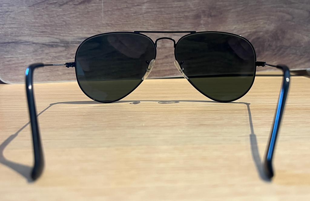 Ray‑Ban Aviator RB3025 large – kleurcode W3235, Handtassen en Accessoires, Zonnebrillen en Brillen | Heren, Zonnebril, Zwart, Ophalen of Verzenden