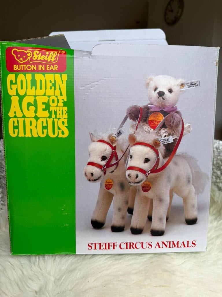 Stieff circus animals - golden age of circus, Ophalen of Verzenden, Steiff