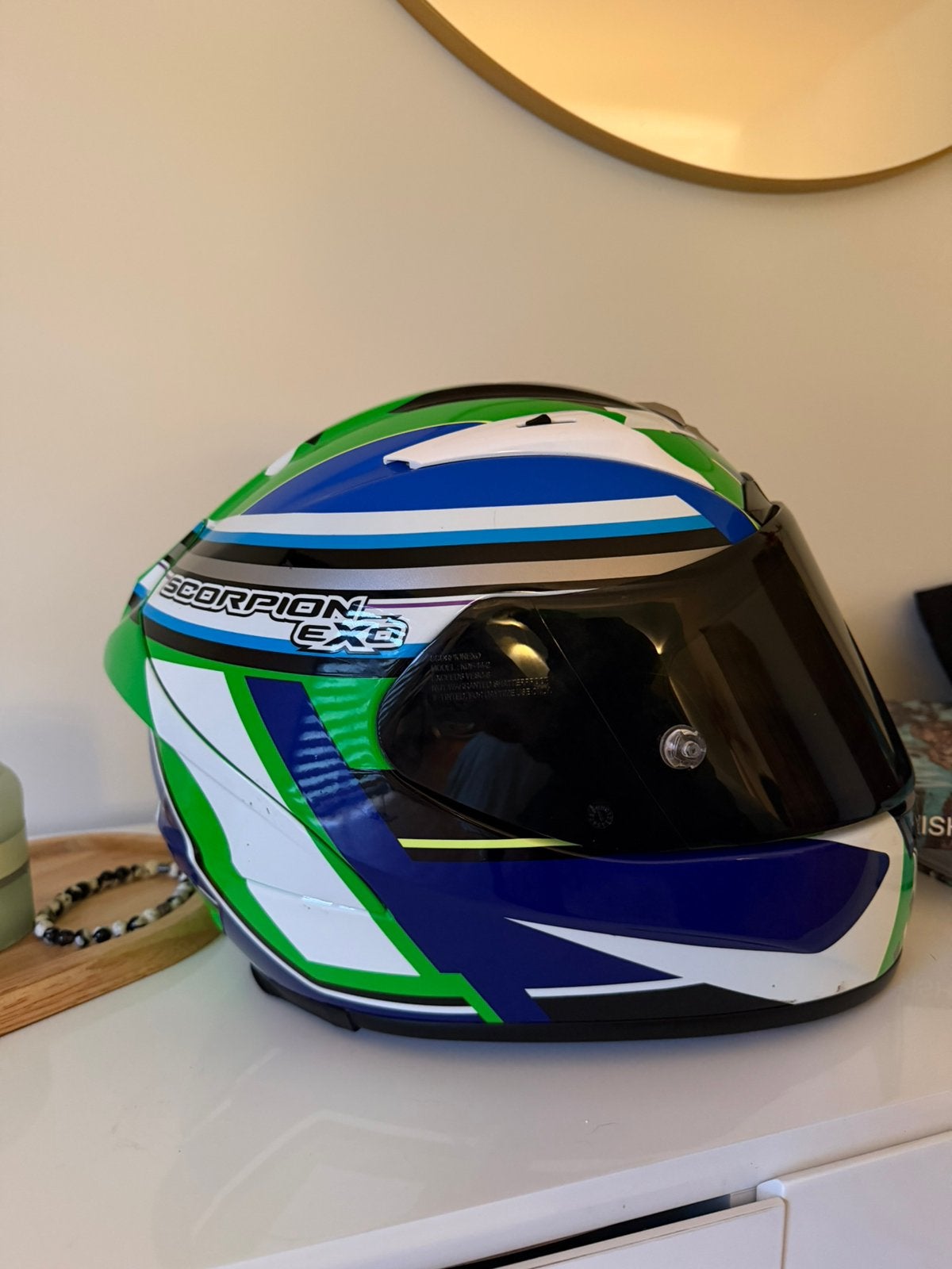 Scorpion exo motorhelm maat: S, Motoren, Ophalen, S