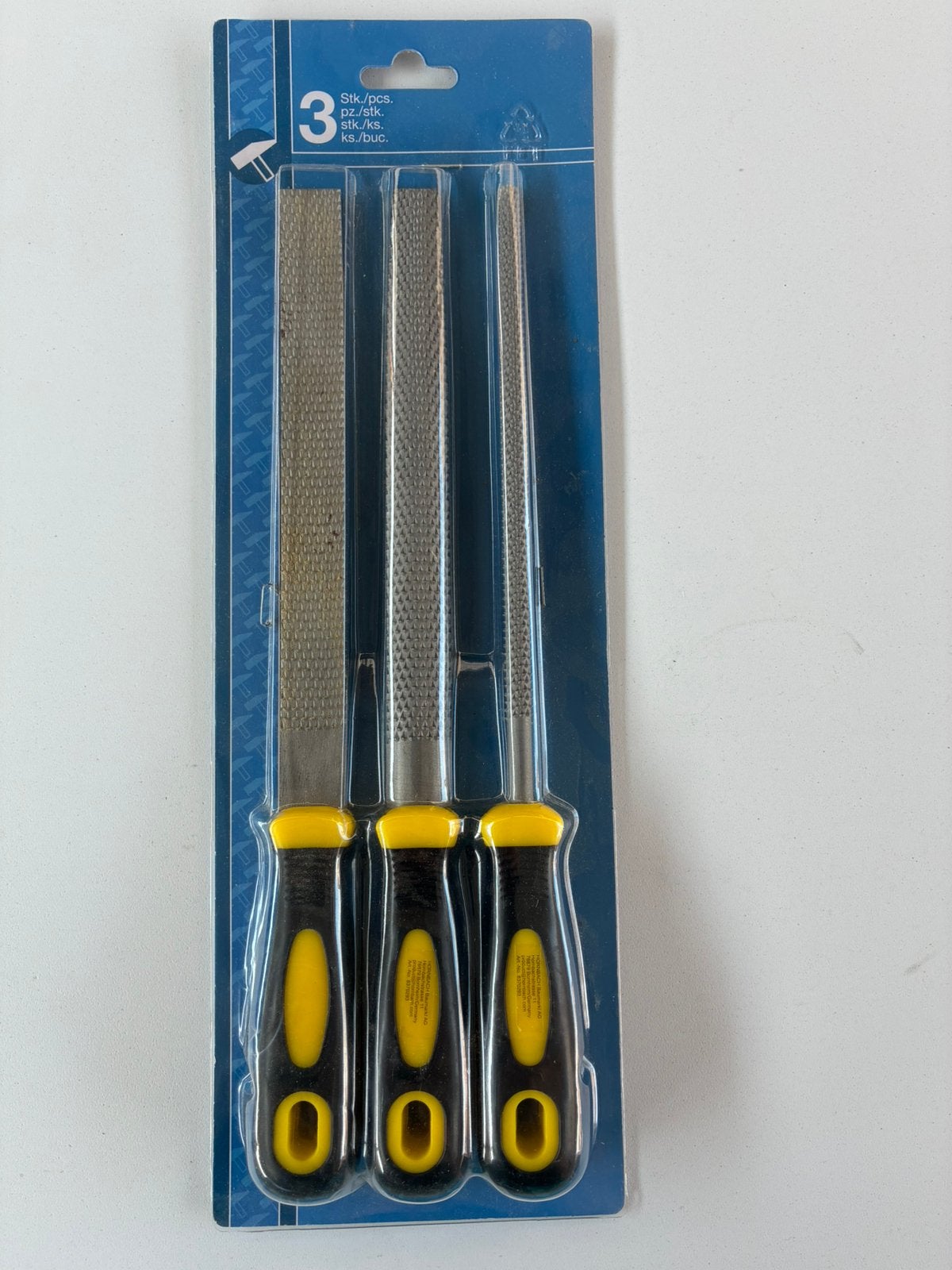 Set van 3 raspen, Ophalen, Zo goed als nieuw
