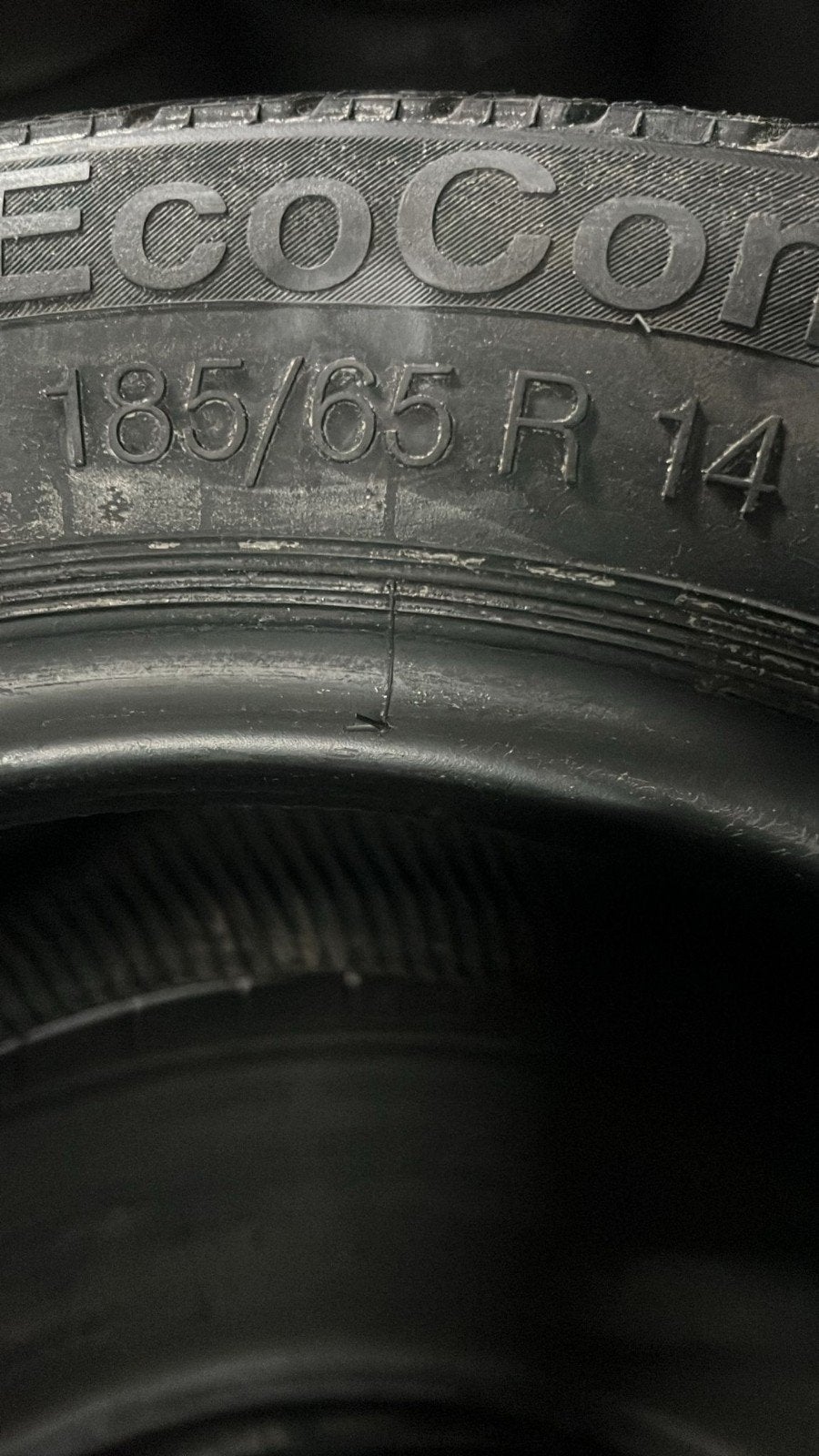 18565r14 185 65 r14 185/65/r14 continental nouveau avec mont, Enlèvement ou Envoi