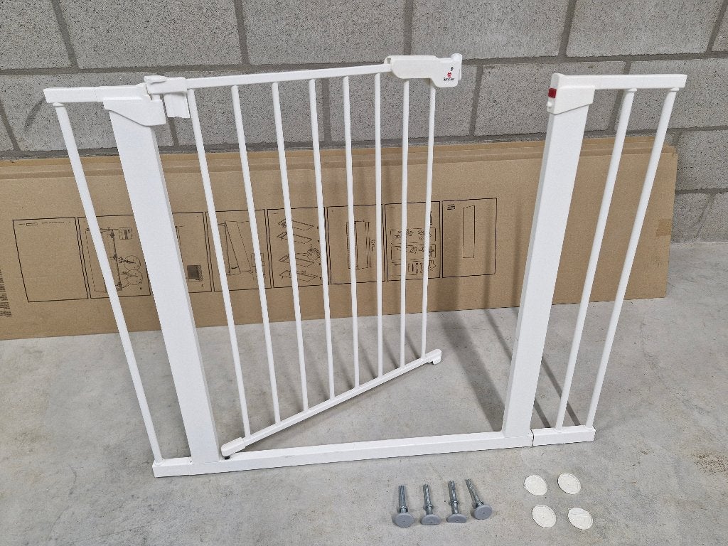 BabyDan traphekje, Kinderen en Baby's, Ophalen, Aluminium, Zo goed als nieuw, Klemhekje