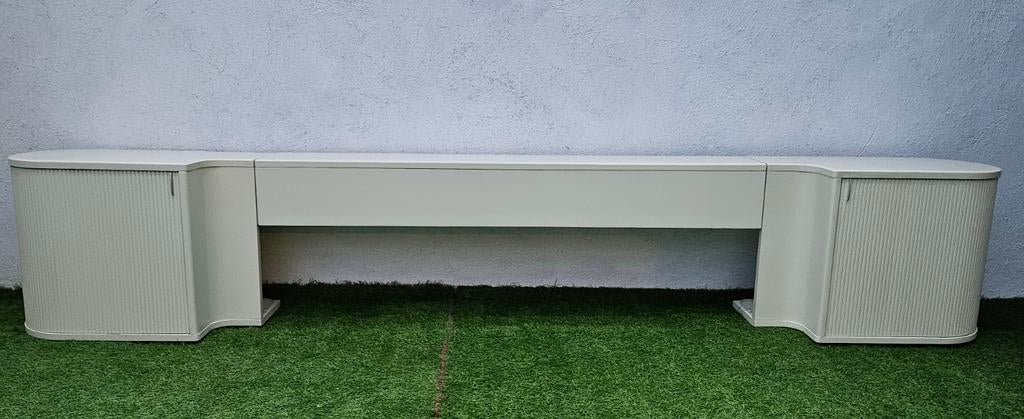 Auping Achterwand met Nachtkastjes voor Aurond180cm breed, Ophalen of Verzenden