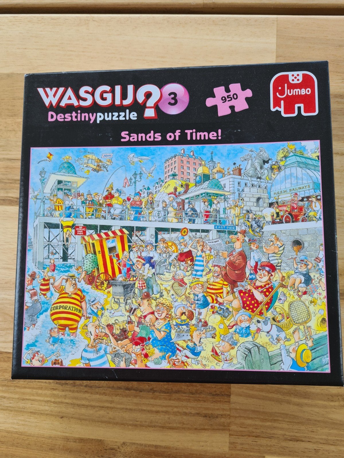puzzel Wasgij? 950 stukjes, Enlèvement