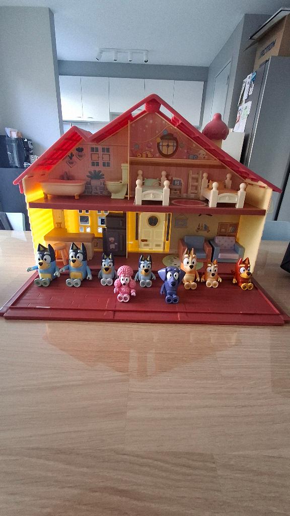 Bluey speelgoedset, Ophalen, Zo goed als nieuw