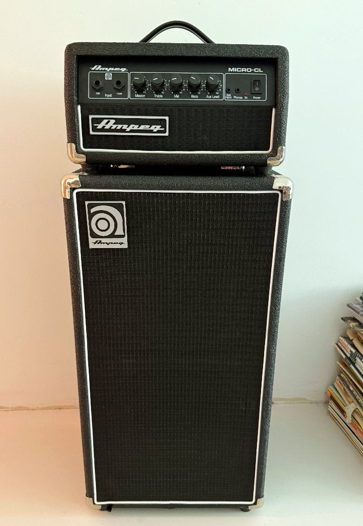 Ampeg Micro-CL basversterker, Muziek en Instrumenten, Versterkers | Bas en Gitaar, Ophalen, Gebruikt, Basgitaar, 50 tot 100 watt