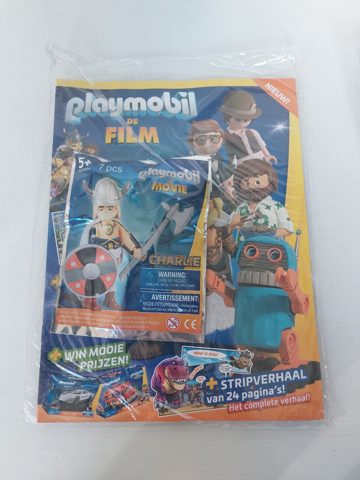 Le magazine Playmobil De Film (NL) nouveau avec le personnag, Enfants & Bébés, Neuf, Enlèvement ou Envoi, Autres séries, Kit complet