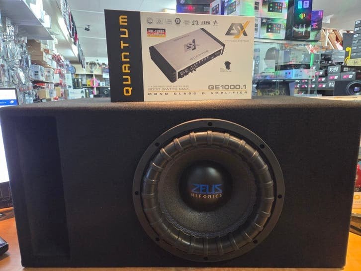 Hifonics zware subwoofer pack 2000watt 1000rms