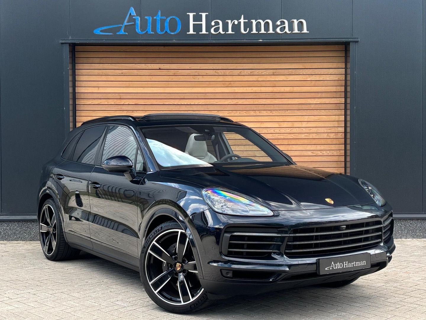 Porsche Cayenne 3.0 E-Hybrid Platinum Edition SPORTUITLAAT|S, Automaat, Cayenne, 14 kWh, Blauw