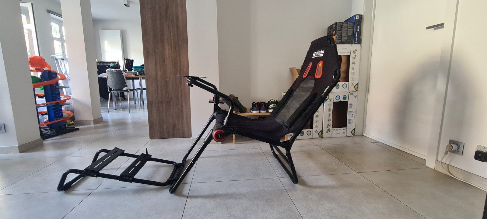 Next Level Racing GT-lite sim racing cockpit, Siège de course, Enlèvement, Utilisé, Pliable
