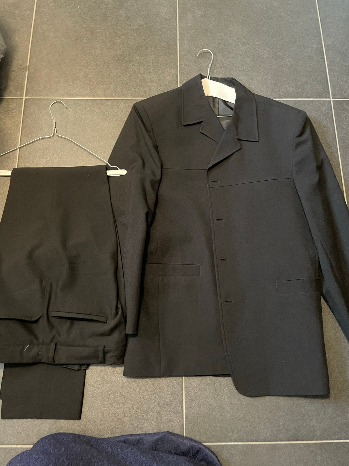 Heren kostuum zwart, Kleding | Heren, Ophalen of Verzenden, Zo goed als nieuw, Zwart