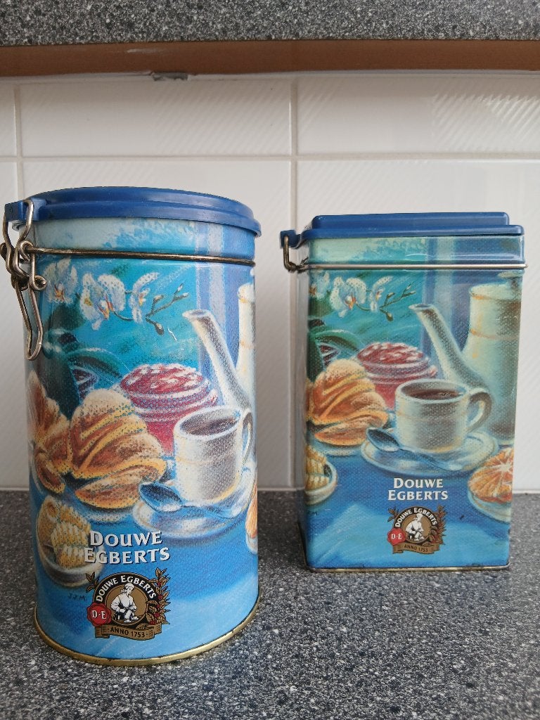 La boîte en métal de Douwe Egbert, Collections, Enlèvement, Utilisé, Douwe Egberts
