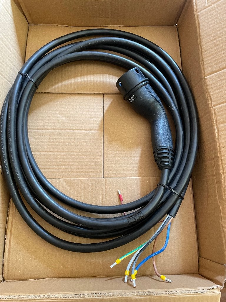 Alfen laadkabel type 2 open eind lengte 7.5 m 3x32A, Enlèvement