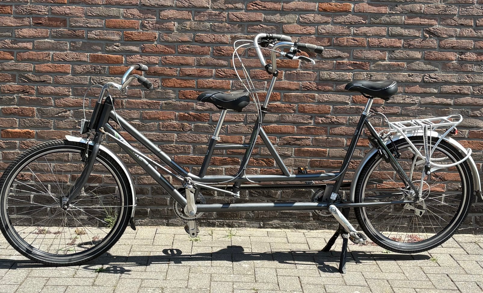 Tweewieltandem, Enlèvement, Utilisé