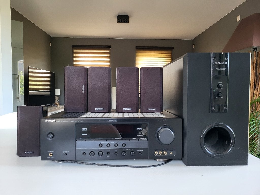 Ampli et enceintes, Enlèvement, Comme neuf, Yamaha
