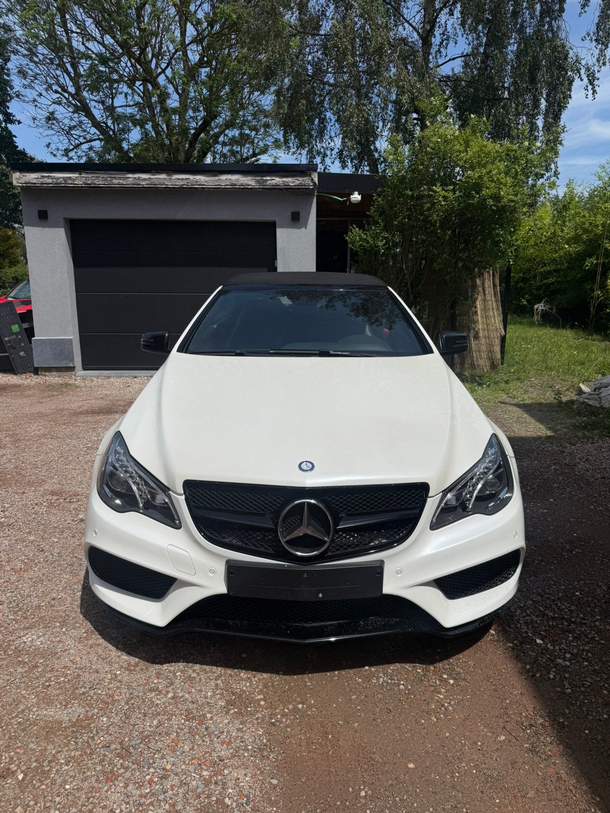 MERCEDES E220 CDI CABRIO AUTOMAAT LEDER, Auto's, Mercedes-Benz, Automaat, 4 cilinders, Cabriolet, Wit