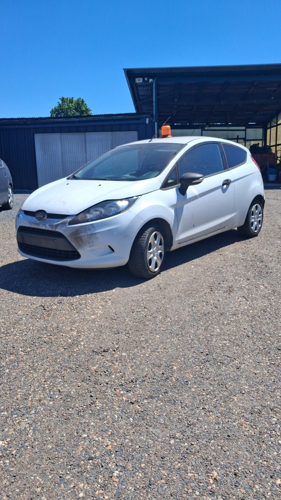 Ford Fiesta 1.4 TDCi (2011) – Lichte Vracht – Euro 5, Auto's, Ford, Euro 5, Wit, Bedrijf, Fiësta