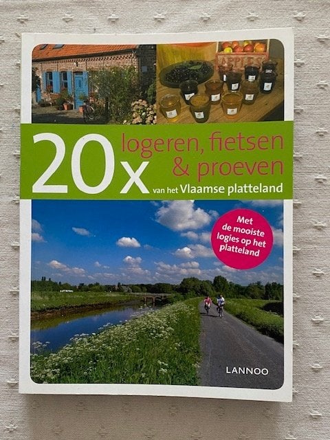 20 x logeren, fietsen, proeven van het Vlaamse platteland, Ophalen of Verzenden