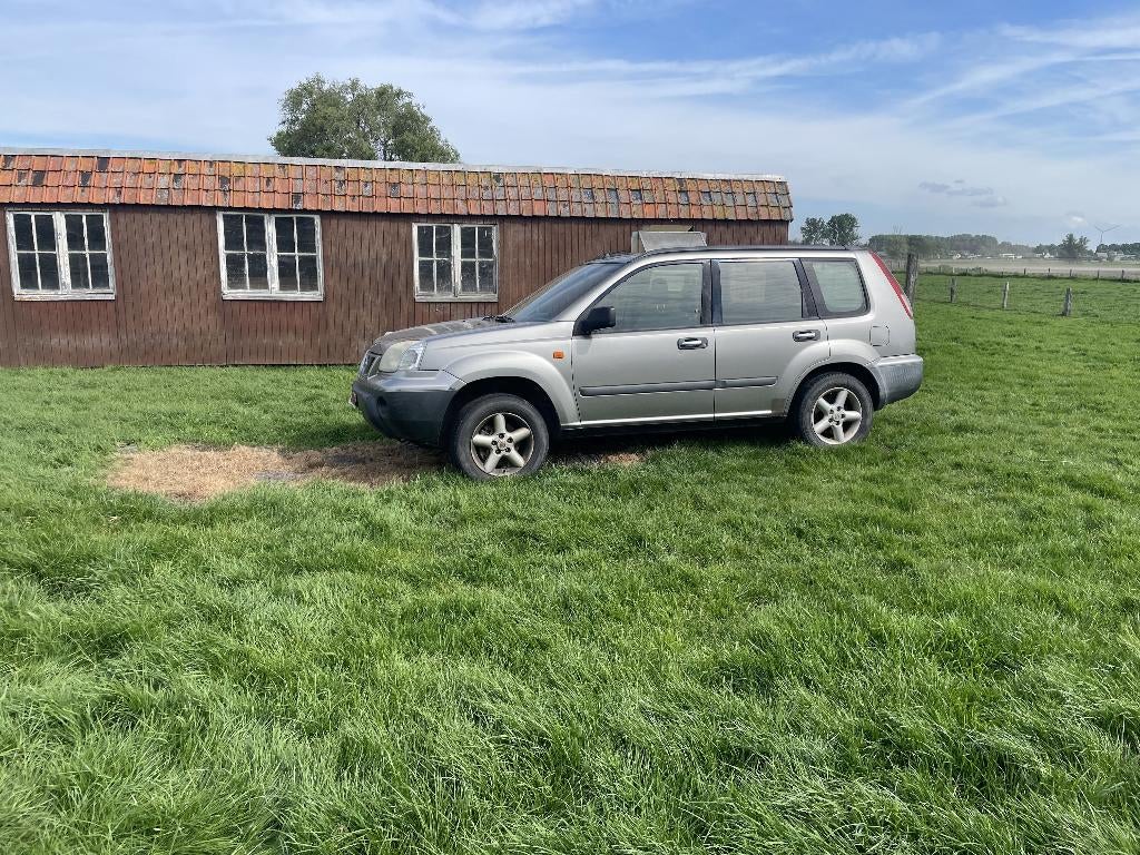 Nissan x-Trail 2002, 4 zetels, Stof, Particulier, Zilver of Grijs
