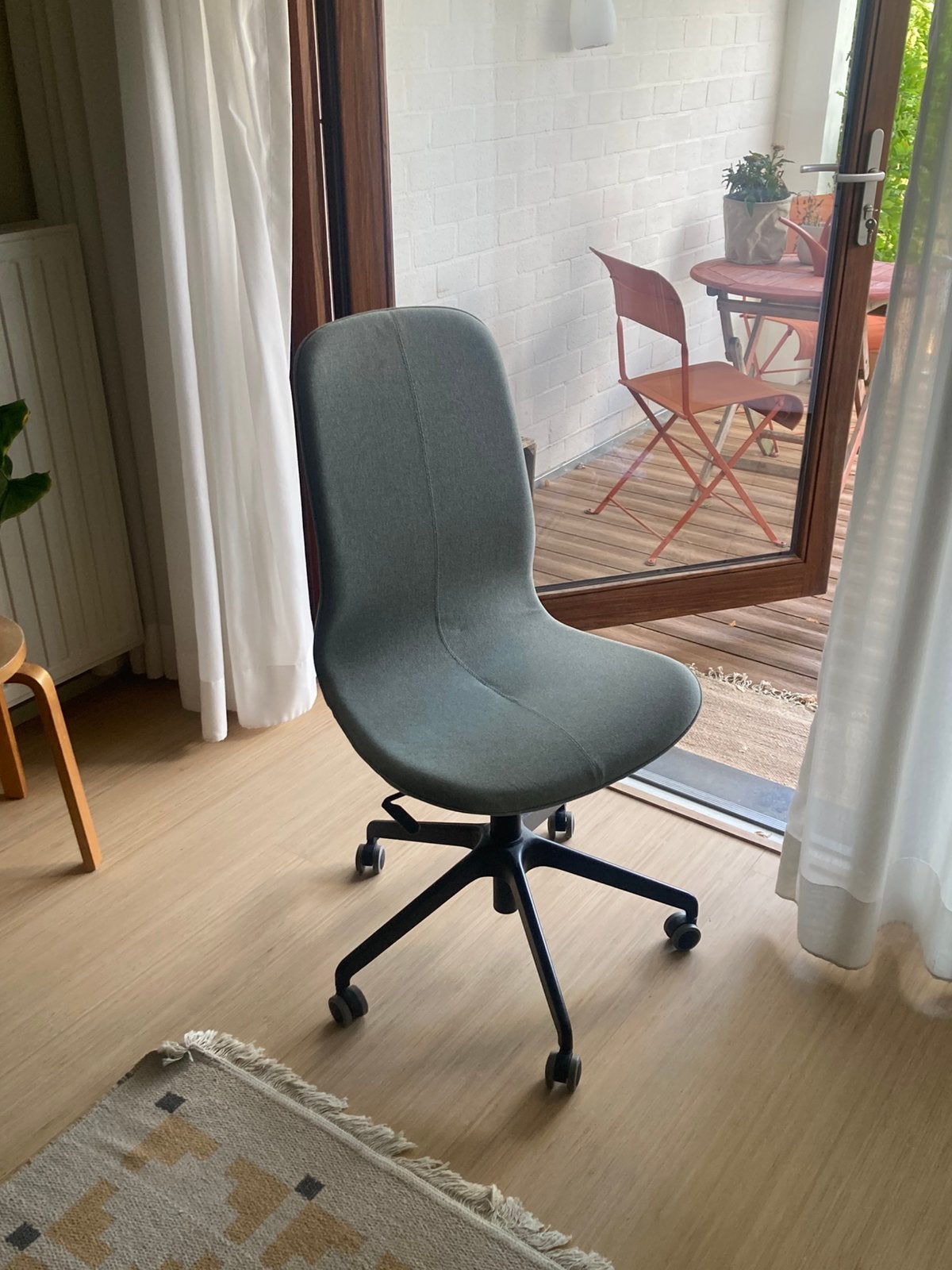 Chaise de bureau Ikea Langfjall, Enlèvement, Comme neuf, Chaise de bureau