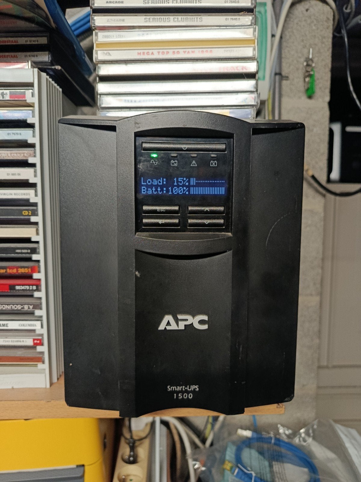 APC 1500 smart ups, Ophalen