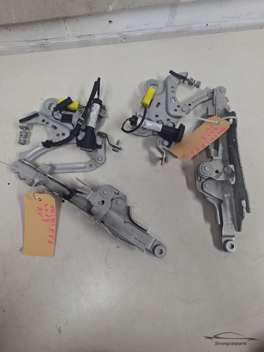 Scharnieren Motorkap met airbag Mini F56 F57 F55 Origineel, Gebruikt, -, -, Ophalen of Verzenden