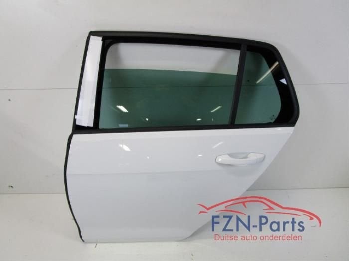 VW Golf 7 Portier Links-Achter LC9A Pure White, Auto-onderdelen, Ophalen of Verzenden, Gebruikt, Achter, Deur