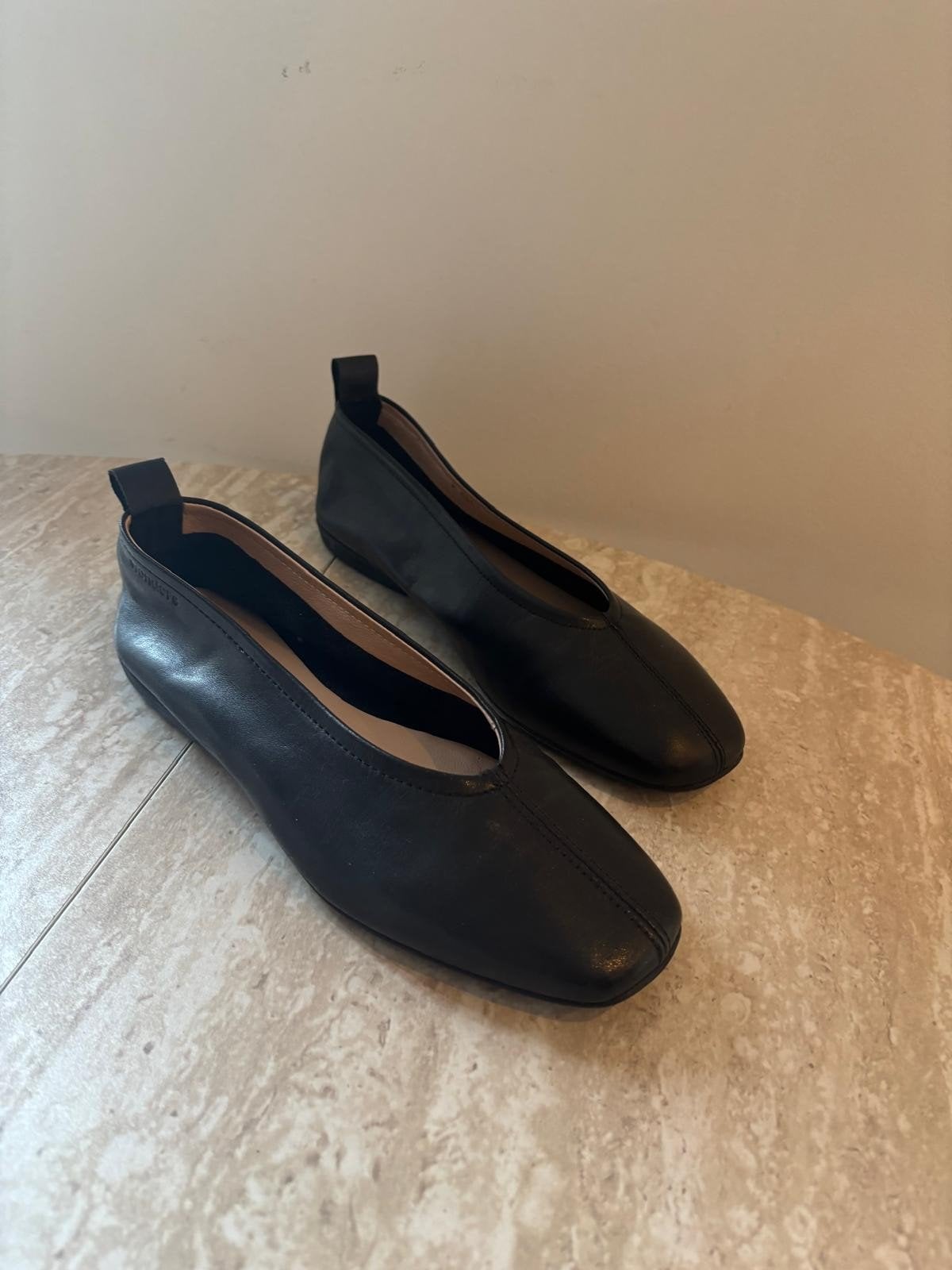 ballerines souples en cuir noir WONDERS MemoryGel taille 37, Vêtements | Femmes, Wonders, Comme neuf, Enlèvement, Ballerines