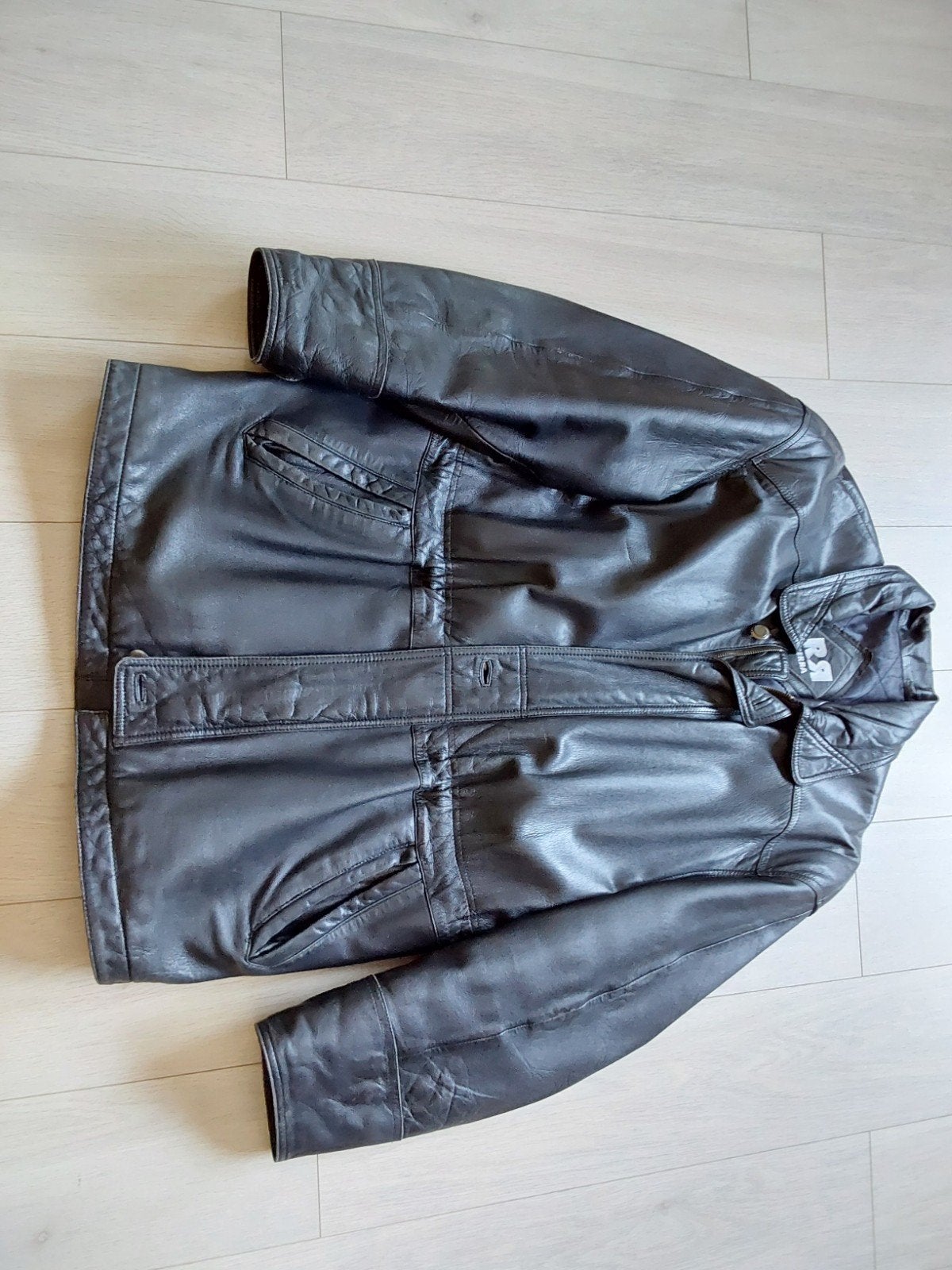 Lederen jas en geklede suede jas, Vêtements | Hommes, Vestes | Hiver, Enlèvement