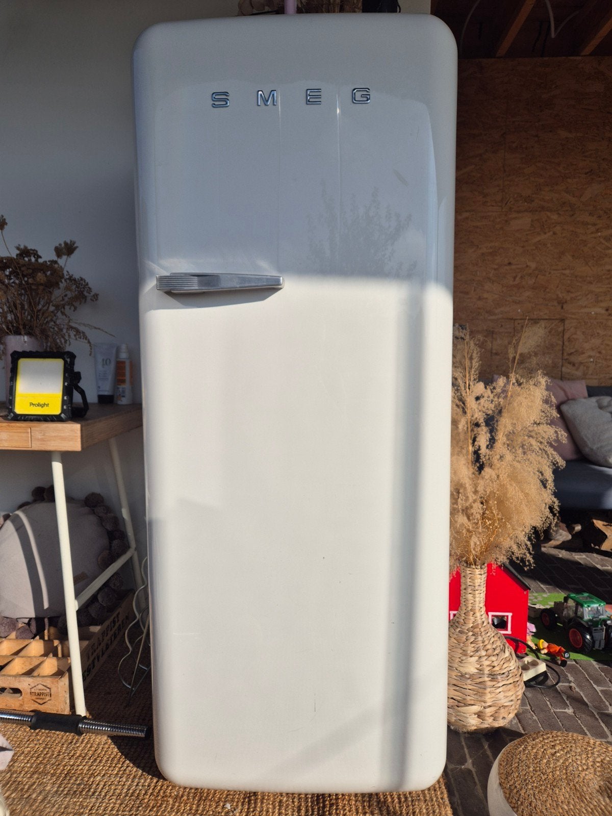 defecte Smeg frigo, Ophalen