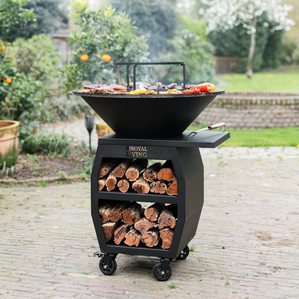 Plancha BBQ Grillring Companero XXL Blackline Nieuw, Tuin en Terras, Ophalen of Verzenden, Nieuw, RJRoyal Living, Met accessoires