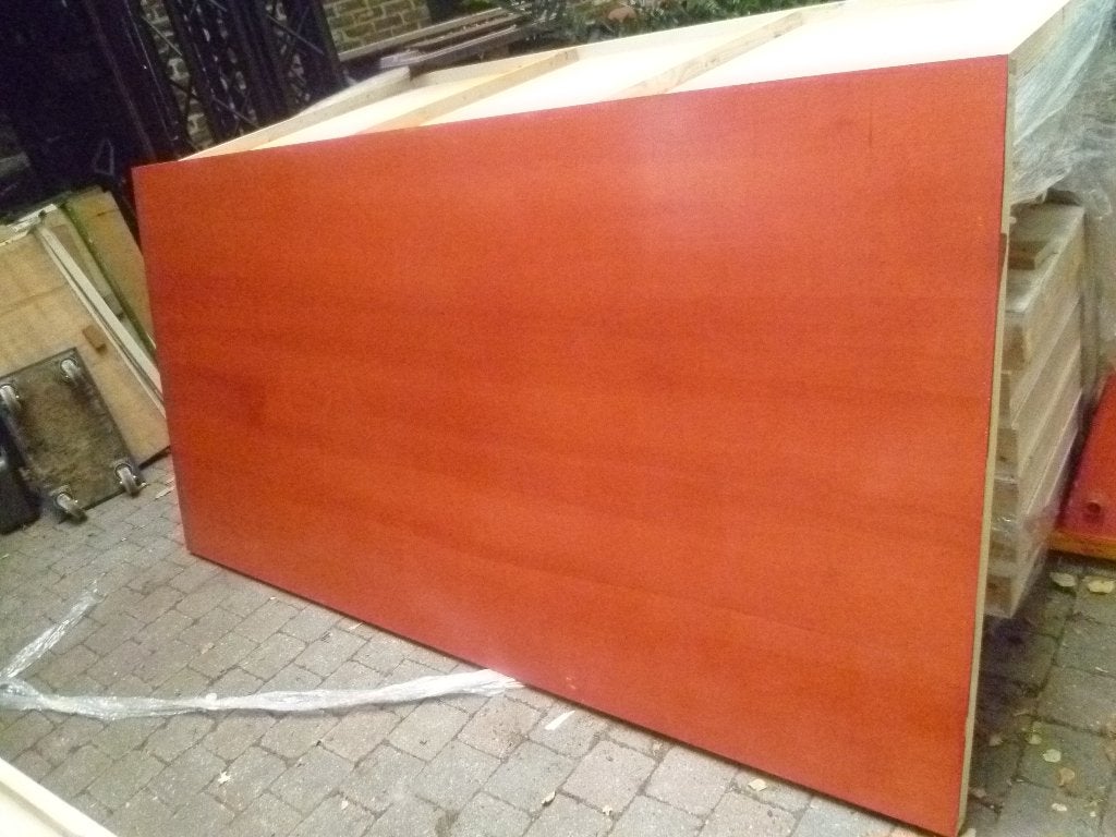 multiplex platen op kader, Ophalen, Multiplex