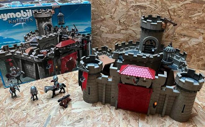 Ridderkasteel Playmobil, Ophalen, Gebruikt