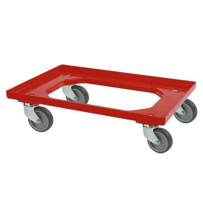 Dolly Rolplateau Transportkar | Voor Kratten 60x40 cm, Doe-het-zelf en Bouw, Kratten en Dozen, Ophalen of Verzenden