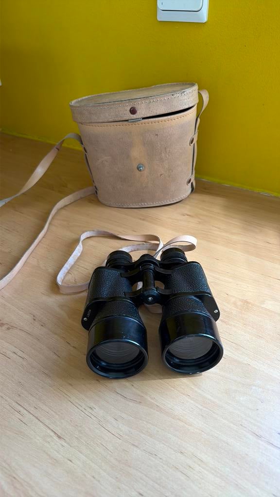 Jumelles SNS, Sans & Streiffe) avec des lentilles traitées, TV, Hi-fi & Vidéo, Matériel d'optique| Jumelles, Utilisé, Enlèvement ou Envoi