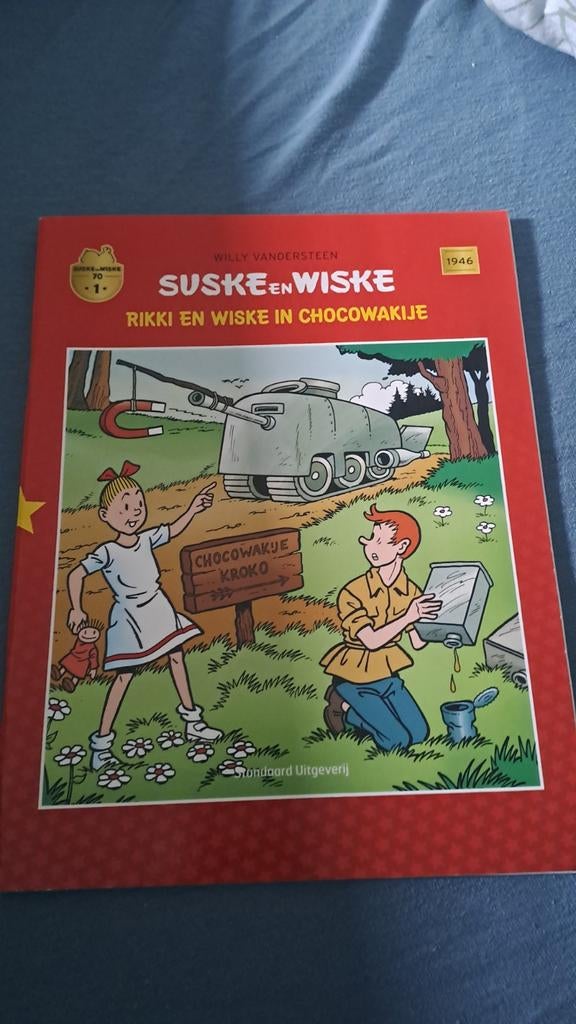 Rikki en Wiske in chocowakije (1946), Boeken, Kinderboeken | Jeugd | onder 10 jaar, Ophalen, Fictie algemeen, Willy Vandersteen