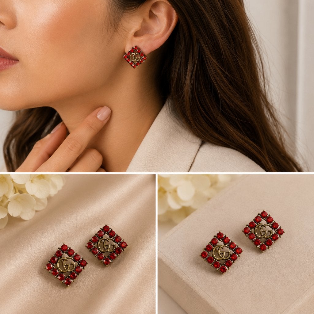 Superbes boucles d'oreilles boutonnées en diamant avec, Bijoux, Sacs & Beauté, Boucles d'oreilles, Enlèvement ou Envoi, Neuf, Or