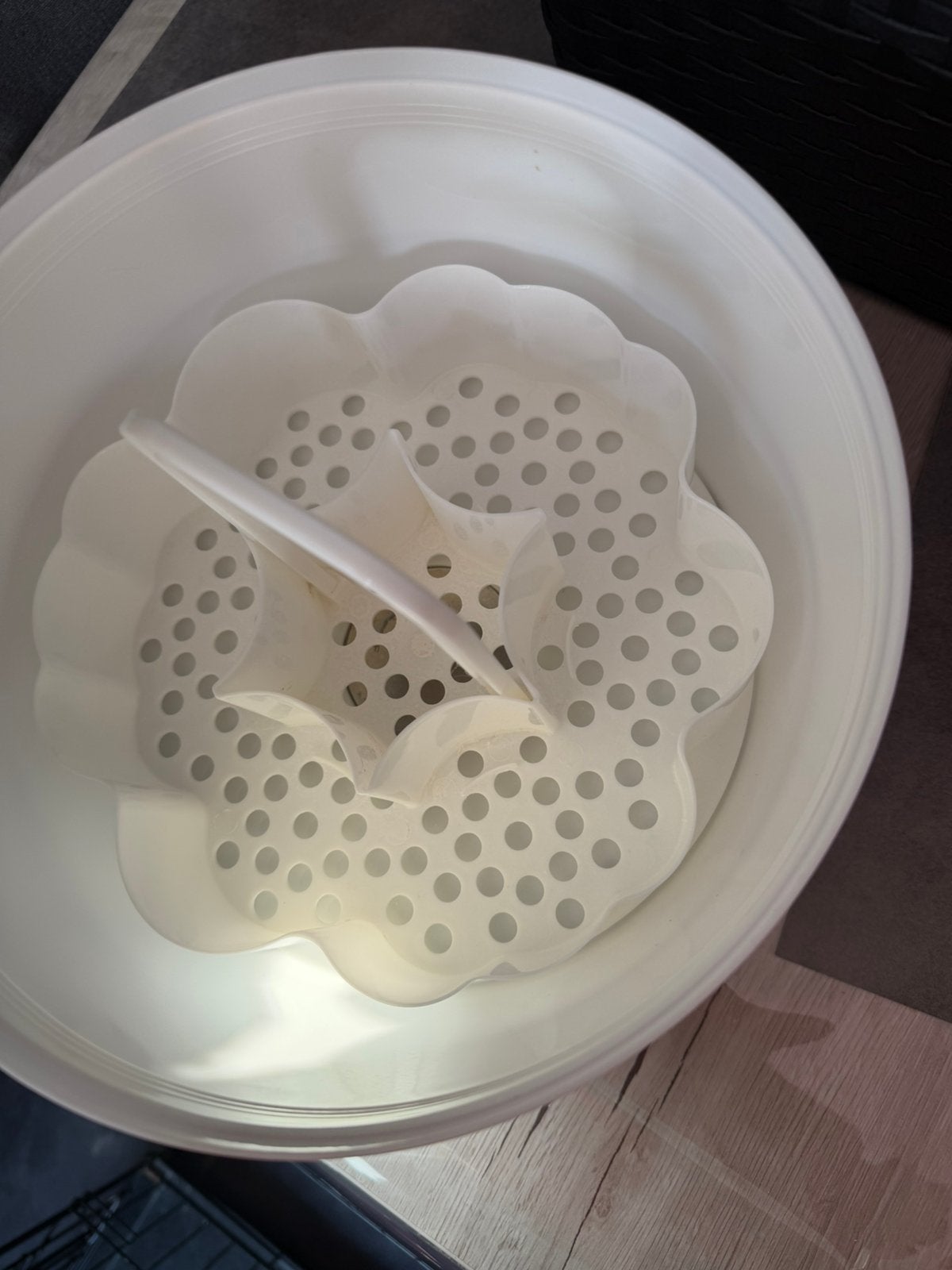 papflessen steriliseren mam, Ophalen