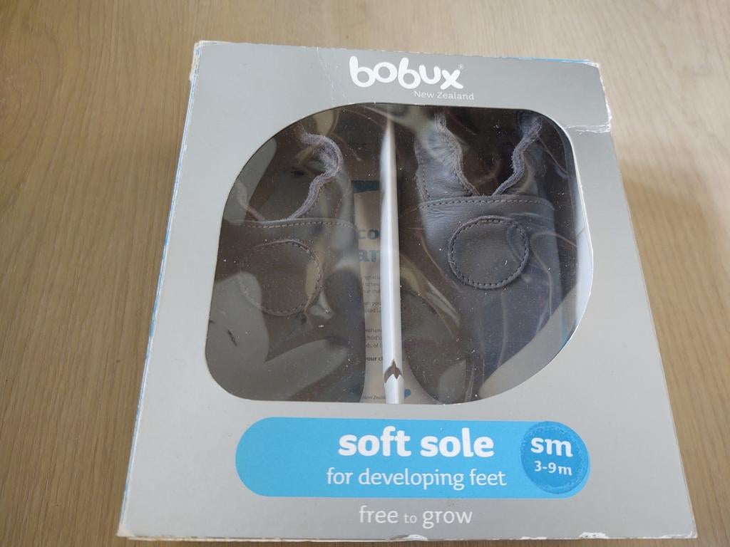 Bobux - soft sole  (3-9m), Kinderen en Baby's, Babykleding | Schoentjes en Sokjes, Ophalen of Verzenden, Zo goed als nieuw, Bobux