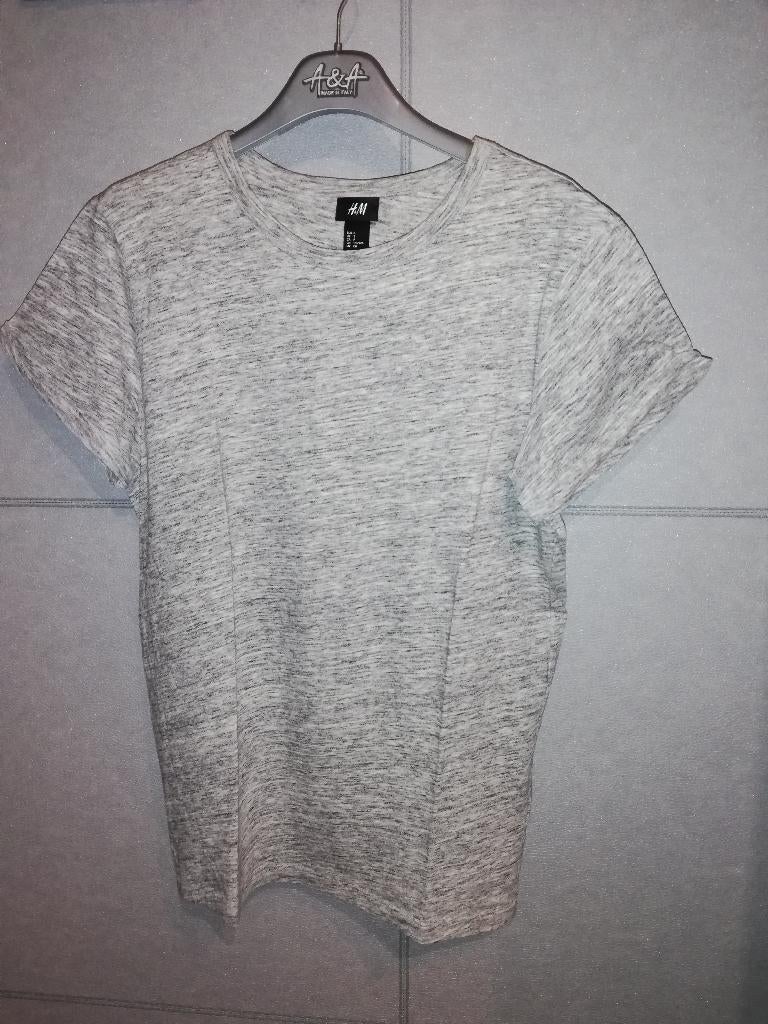 T shirt maat smal nieuw, Kleding | Heren, T-shirts, Nieuw, Ophalen of Verzenden, Maat 46 (S) of kleiner, Grijs