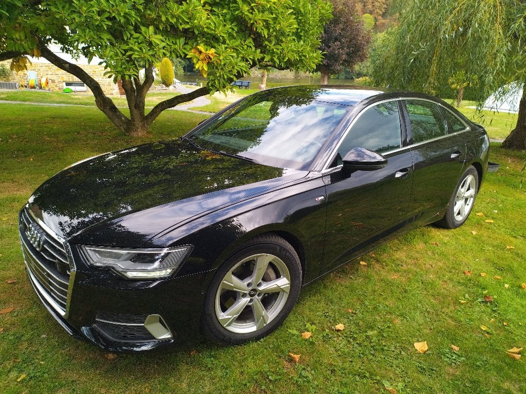 Audi A6 45 TFSIe QUATTRO S-line  11/2022 54000km, Autos, Carnet d'entretien, Automatique, Particulier, A6