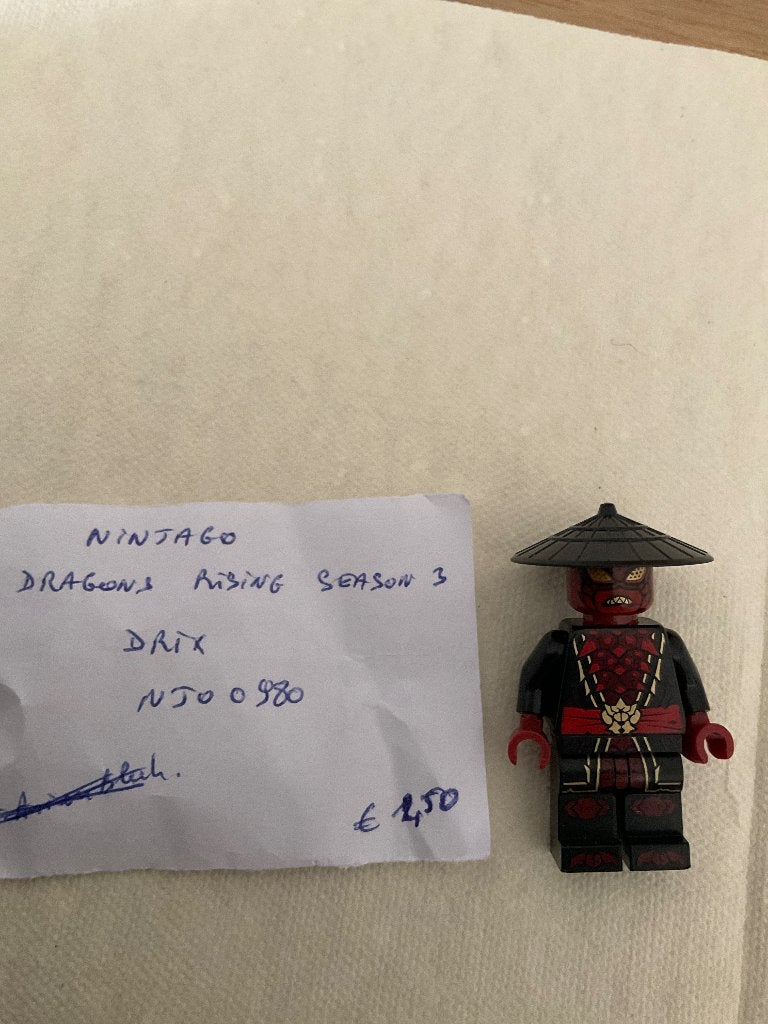 Leo Ninjago Figa NJO0980 Drix, Enlèvement ou Envoi, Lego, Comme neuf, Minifigurine