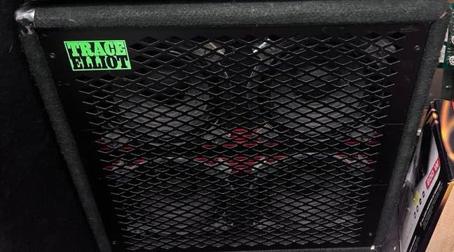 Trace Elliot 4808 4x8” cab, Ophalen, Gebruikt, Basgitaar, 100 watt of meer
