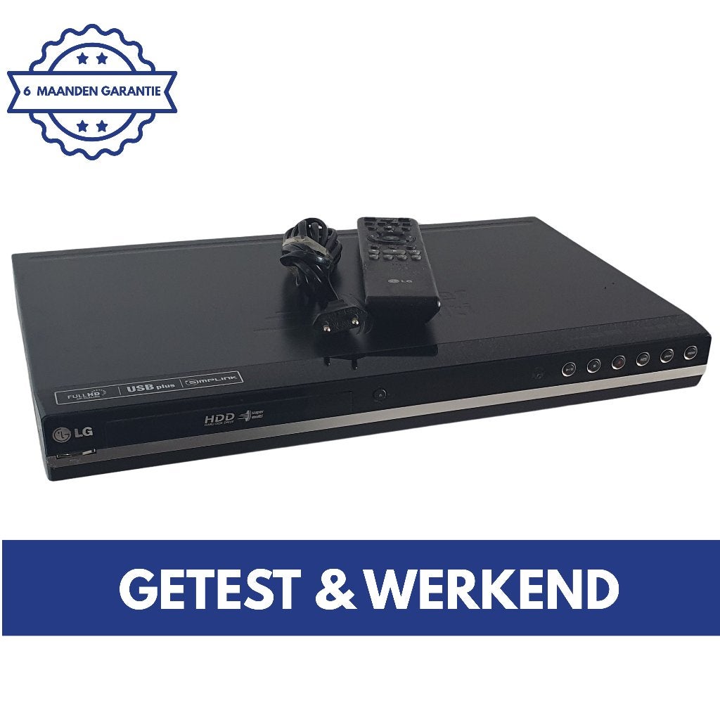 LG RH387H | DVD Recorder | 160GB HDD | DVD/CD | DVD Speler
