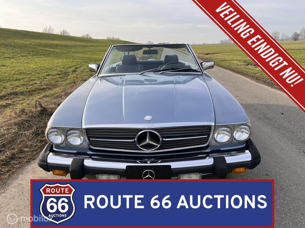 Mercedes-Benz 560 SL | 1987 | Route 66 Auctions, Autos, Achat, Entreprise, Boîte manuelle, Autre carrosserie