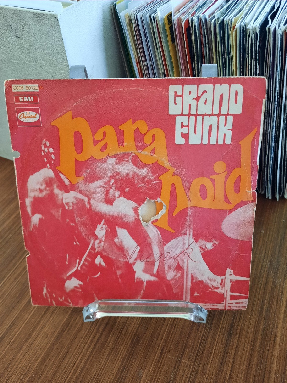 Single Grand Funk Railroad-Paranoid., Ophalen of Verzenden